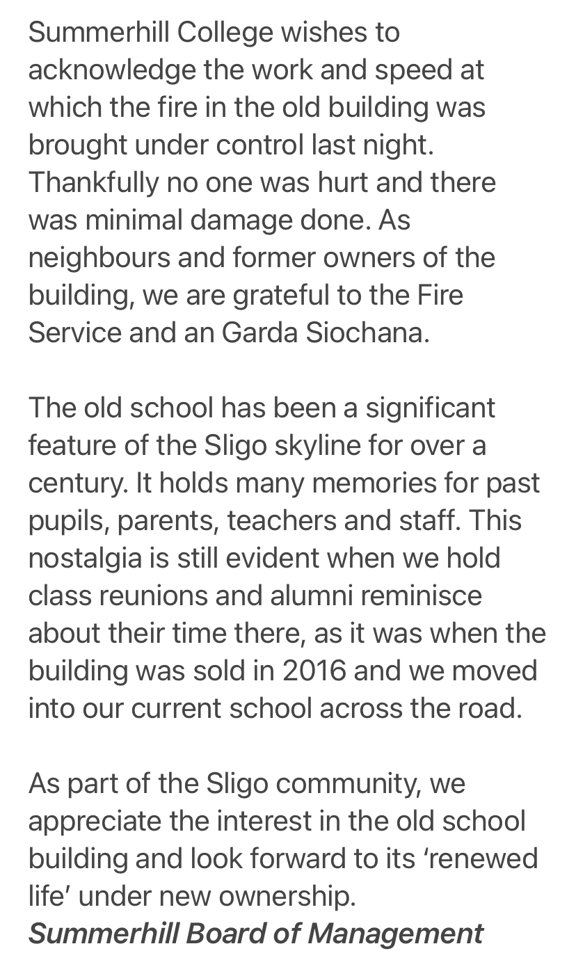 Summerhill College Sligo